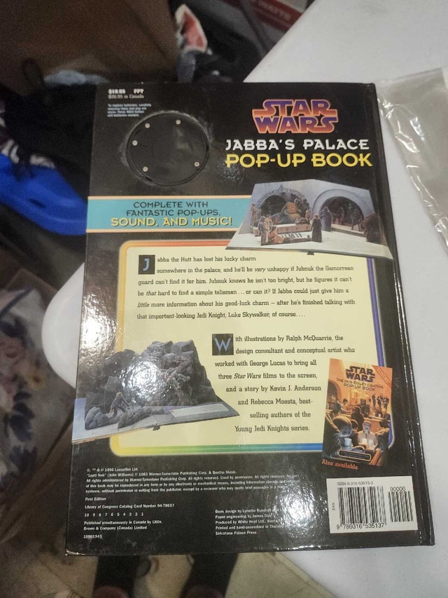 Star Wars Jabba's Palace Pop-Up Book (1995) - photo 2