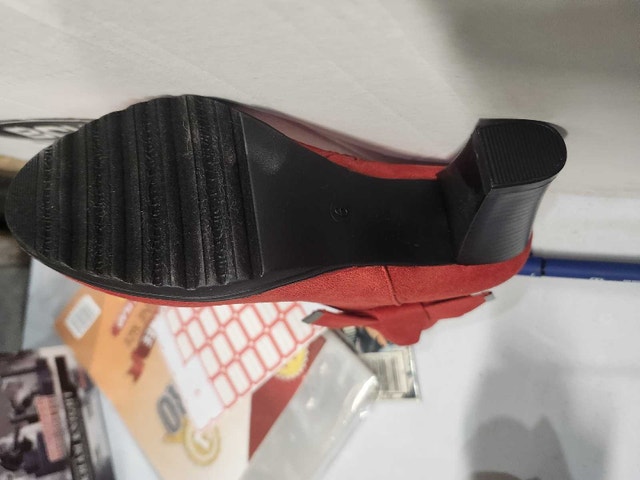 Red Heeled Boots - Size 6 - photo 3