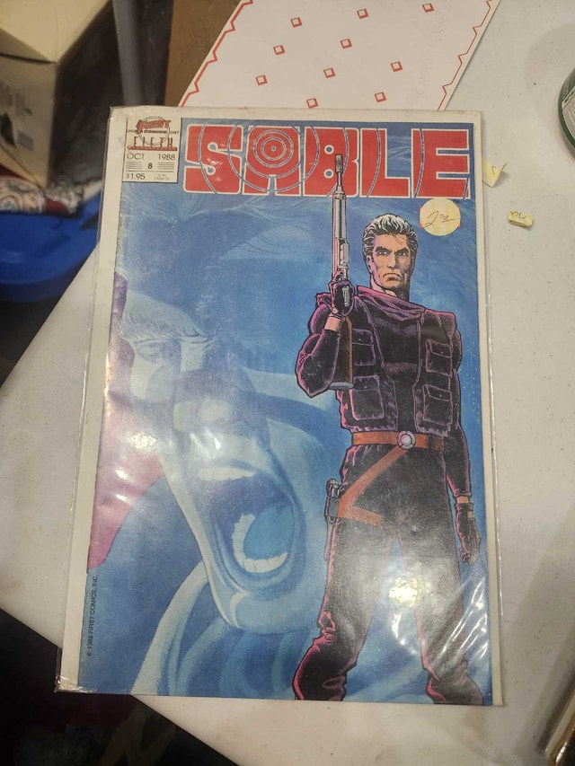 Sable Comic Book - Issue 8 (October 1988)