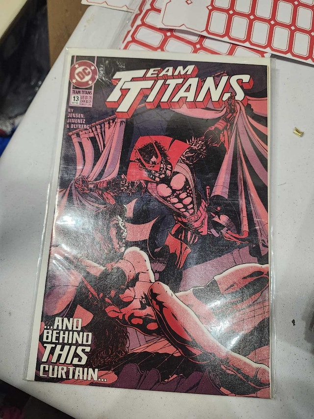 Team Titans Comic