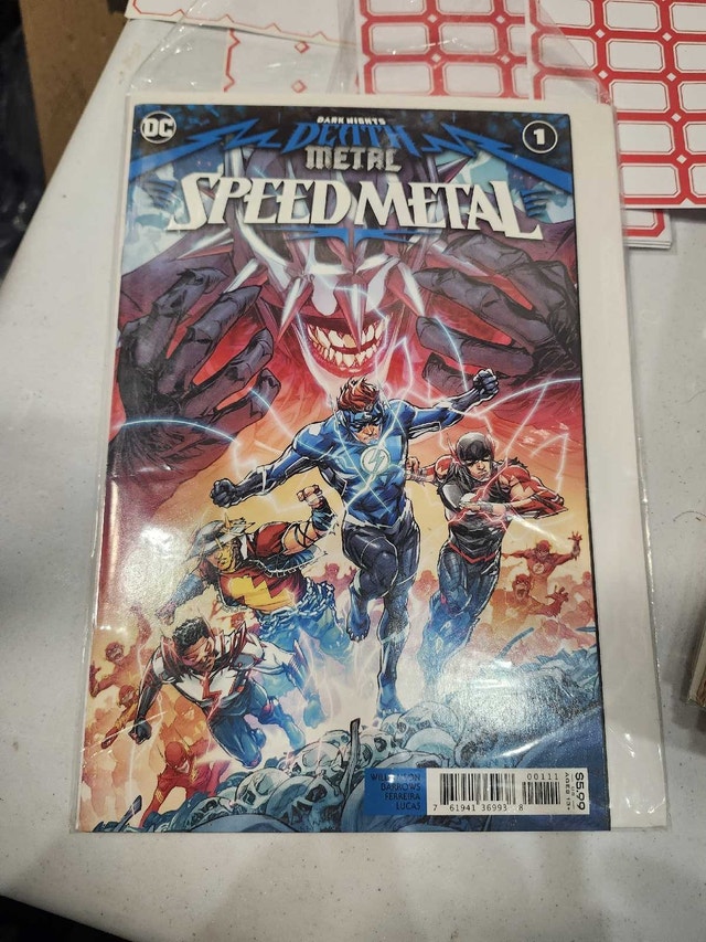DC Dark Nights Speed Metal #1 Comic