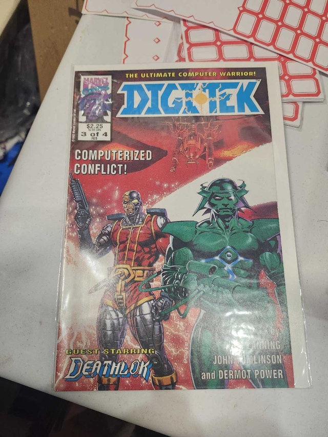 Marvel Digitek #3 Comic Book