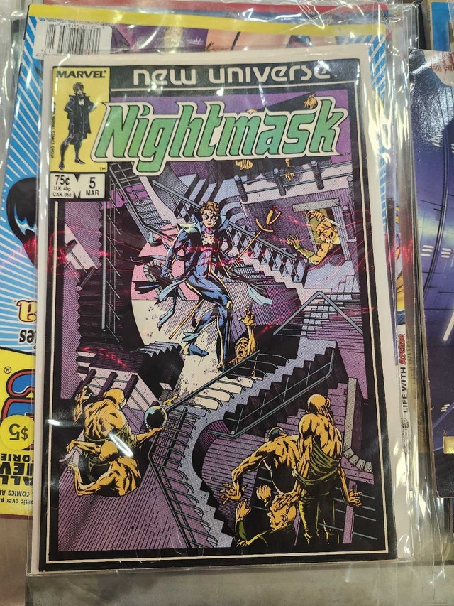 Marvel Nightmask Comic - New Universe #5