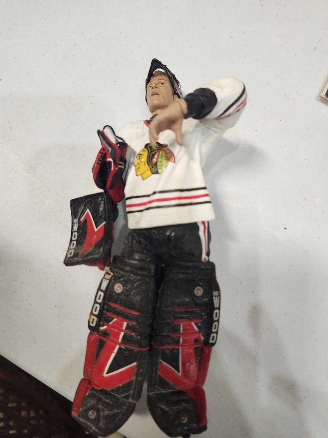 Dominique Thibeault Chicago Blackhawks Goalie Figure