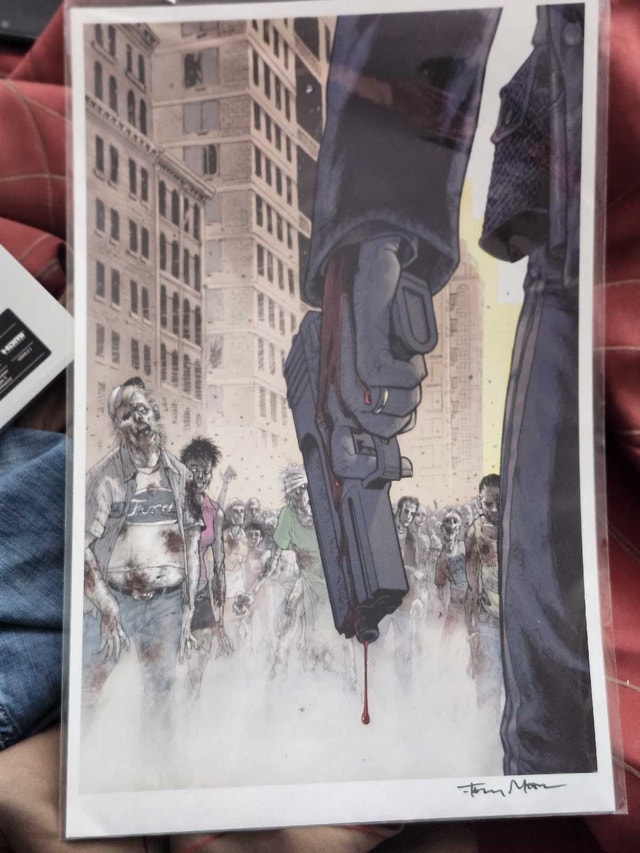 Tony Moore Signed Art Print