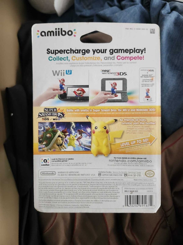 Nintendo Amiibo Pikachu - photo 2