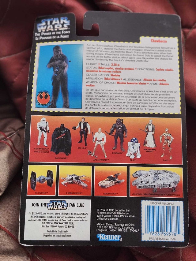 Star Wars Chewbacca 1995 - photo 2