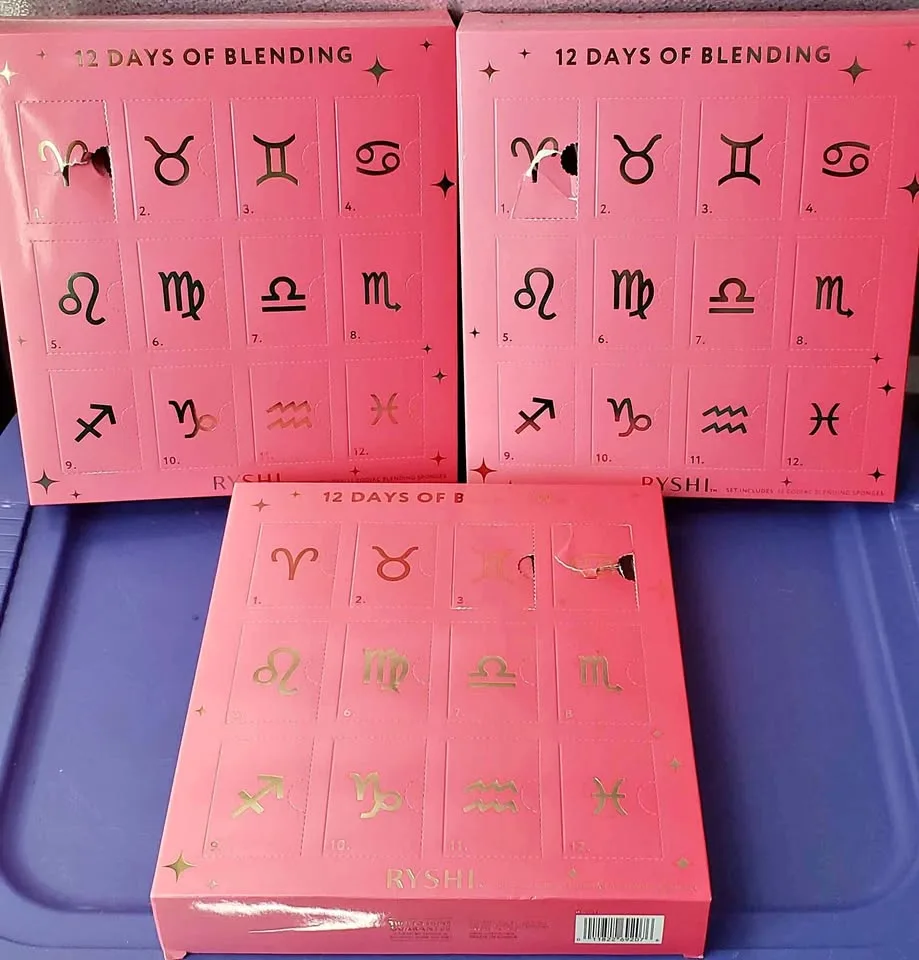 Set of 12 Makeup Blender Sponges, NIB, 3 Boxes! thumbnail