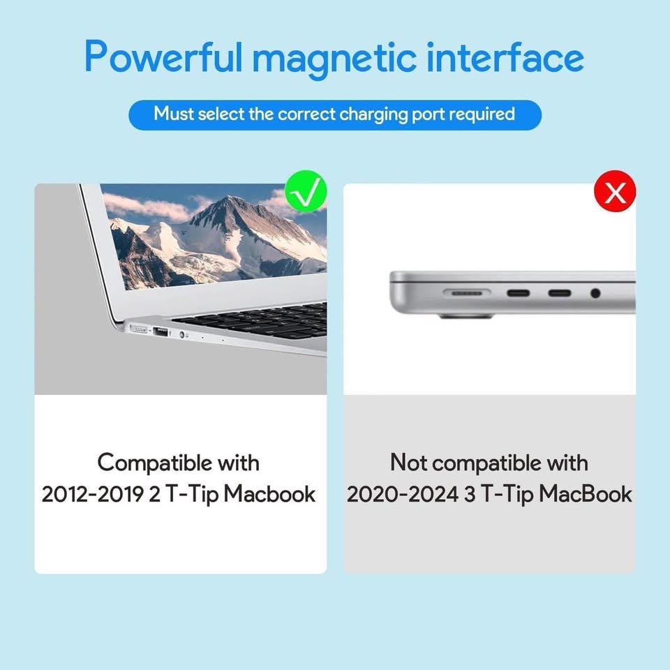 85W Mac Book Pro Charger, Replacement AC 85w 2T-Ti - photo 4