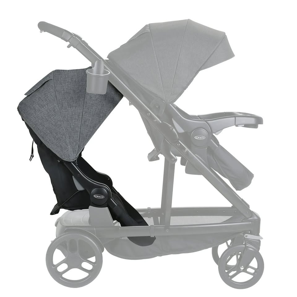 Graco Uno2Duo Stroller Second Seat, Ellington - photo 2