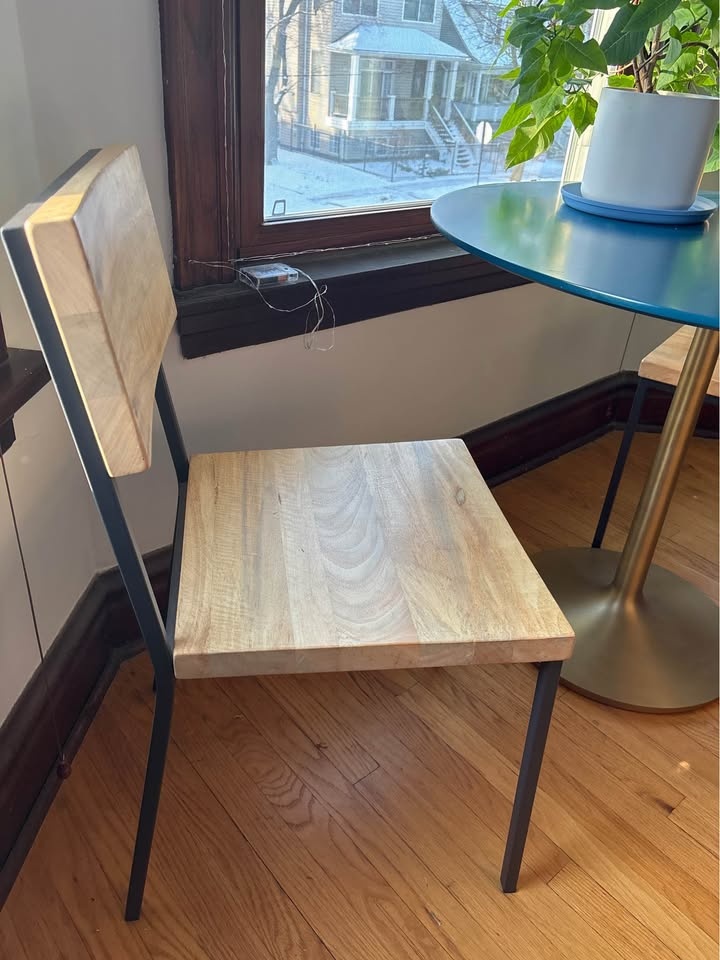 Modern Round Dining Table (36”) + Chairs - Cafe/Bistro Style - photo 4