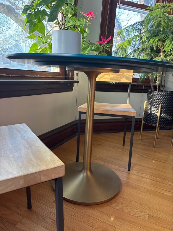 Modern Round Dining Table (36”) + Chairs - Cafe/Bistro Style - photo 5