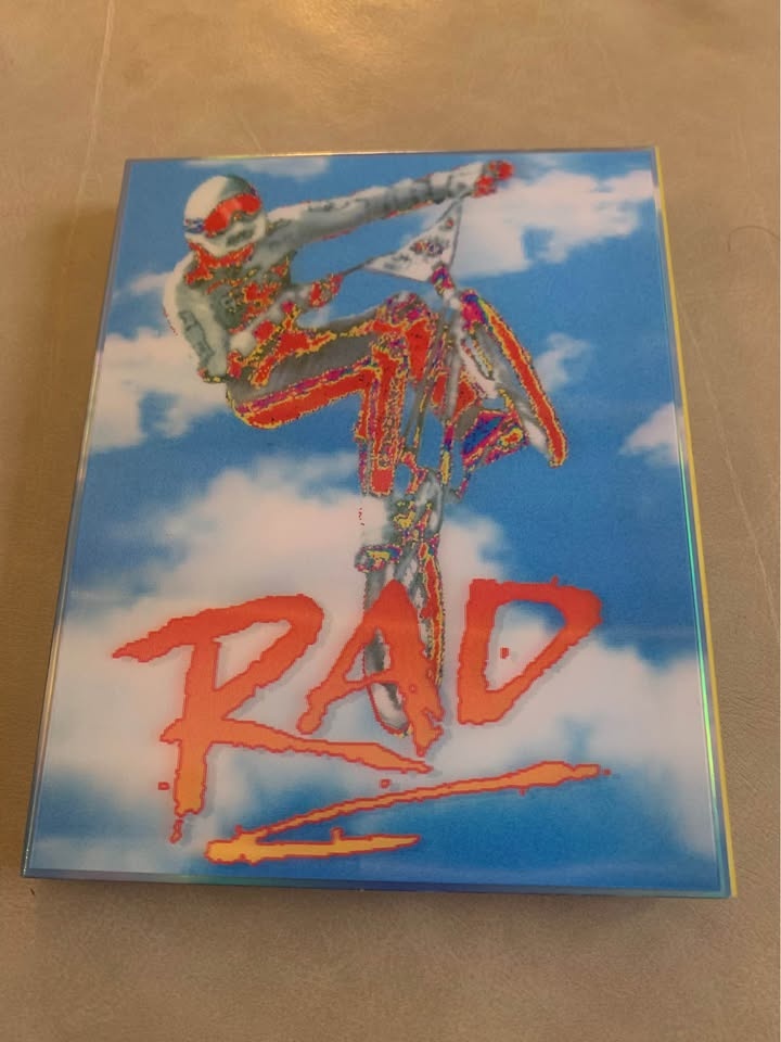 RAD (1986) 4K UHD Limited Edition Slipcover - Brand New - photo 2
