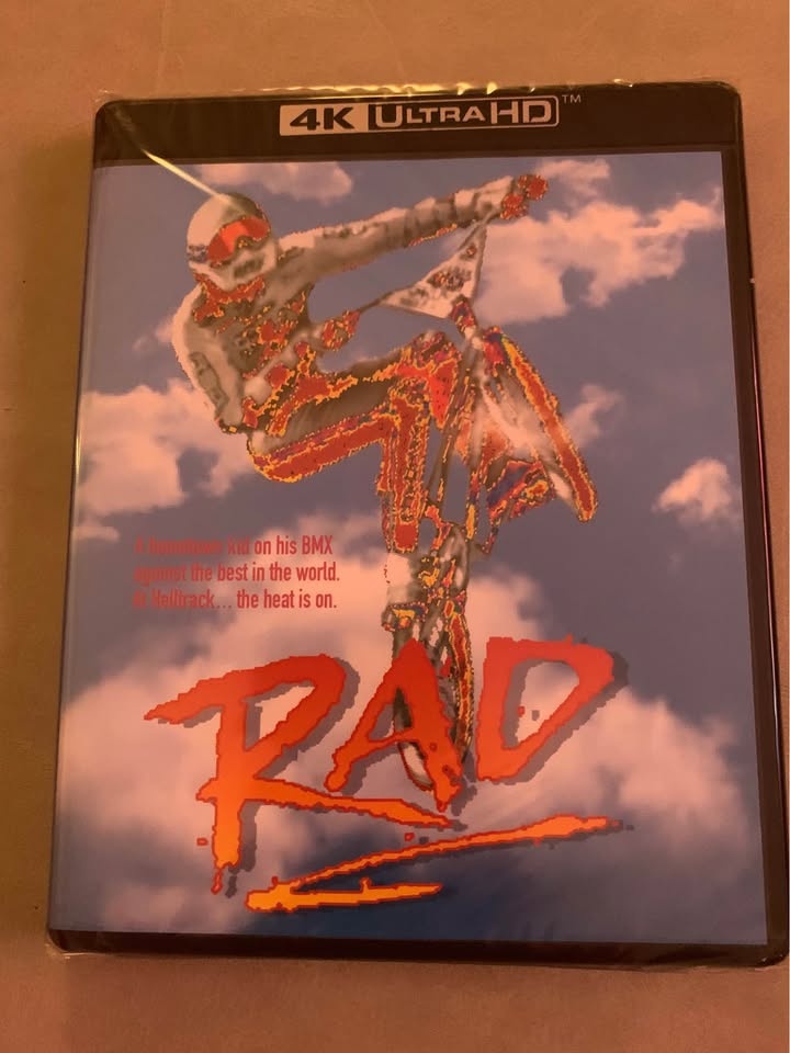 RAD (1986) 4K UHD Limited Edition Slipcover - Brand New - photo 3