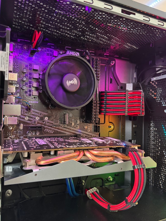 Gaming PC Ryzen 5 1600 RX 580 8GB 16GB RAM - photo 2