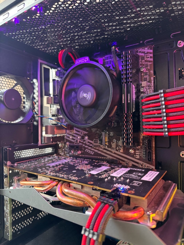 Gaming PC Ryzen 5 1600 RX 580 8GB 16GB RAM - photo 3