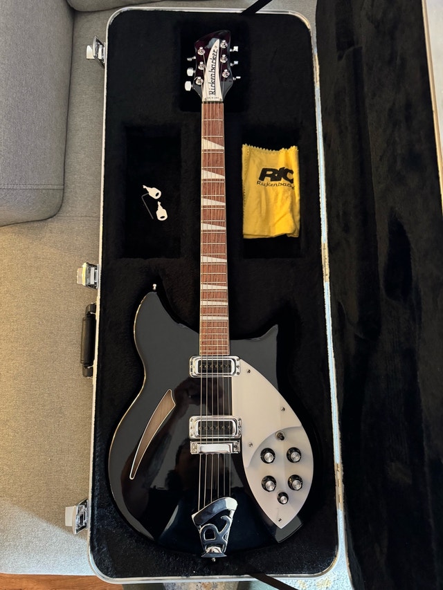 2008 Rickenbacker 360 Jetglo Electric Guitar