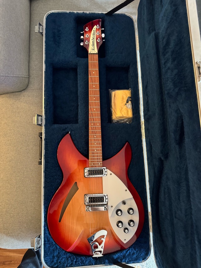 1996 Rickenbacker 330 Fireglo Electric Guitar