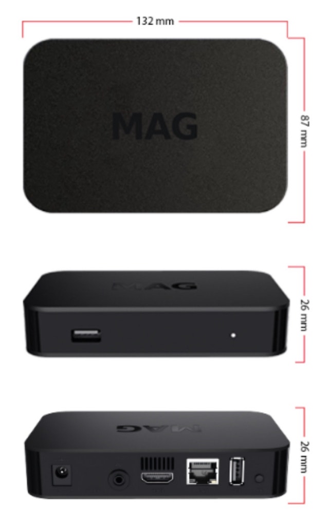 MAG 322W1 Streaming TV Box