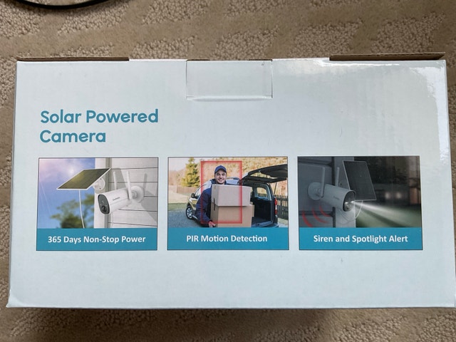 Solar Smart Wireless Security Camera - BRAND NEW - photo 2