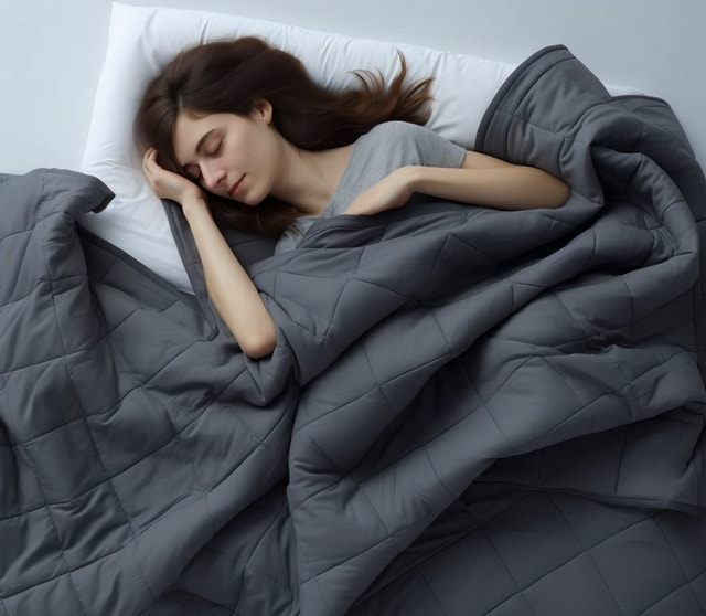 Weighted Blanket 15lbs Grey