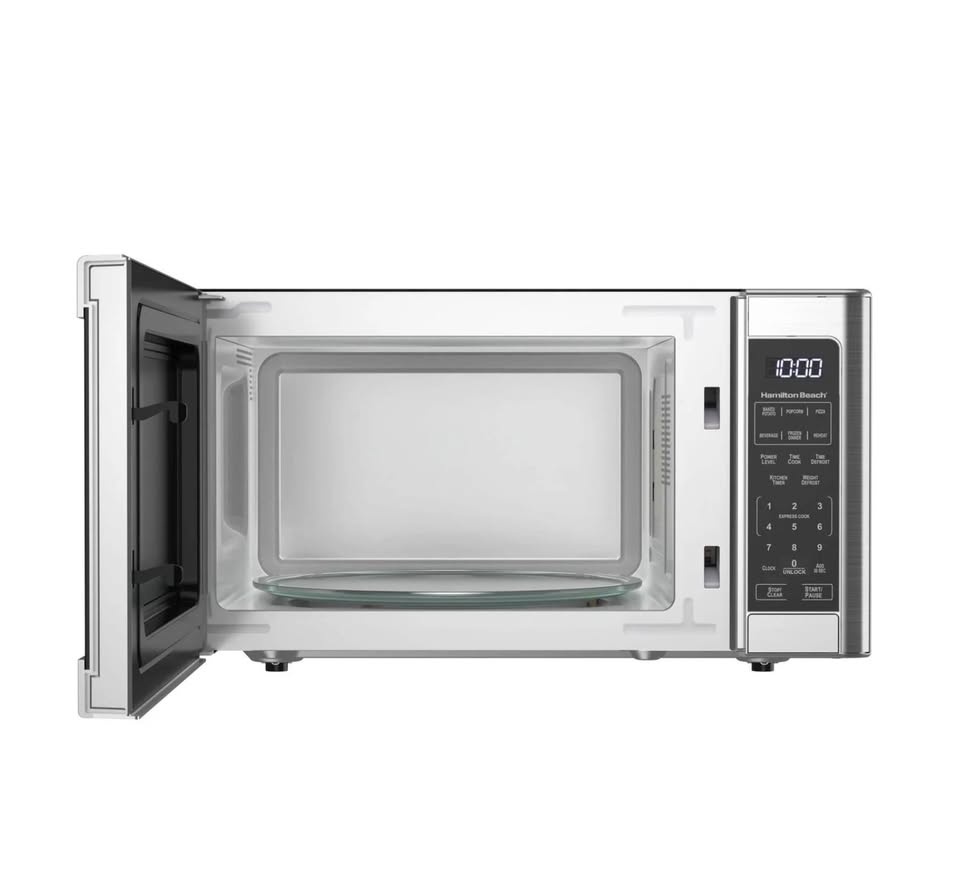 Hamilton Beach Stainless Steel Microwave 1000W Child Lock - photo 2