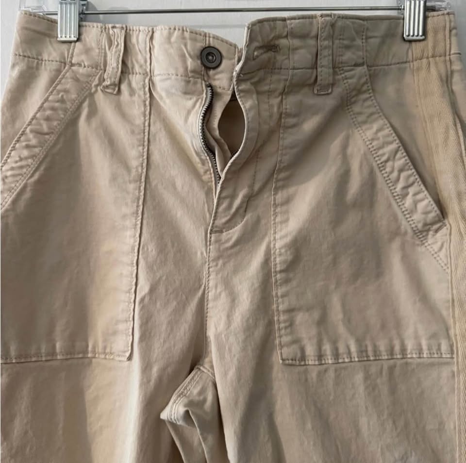 Denver Hayes Light Beige Cotton Chinos - Size 6 - photo 3