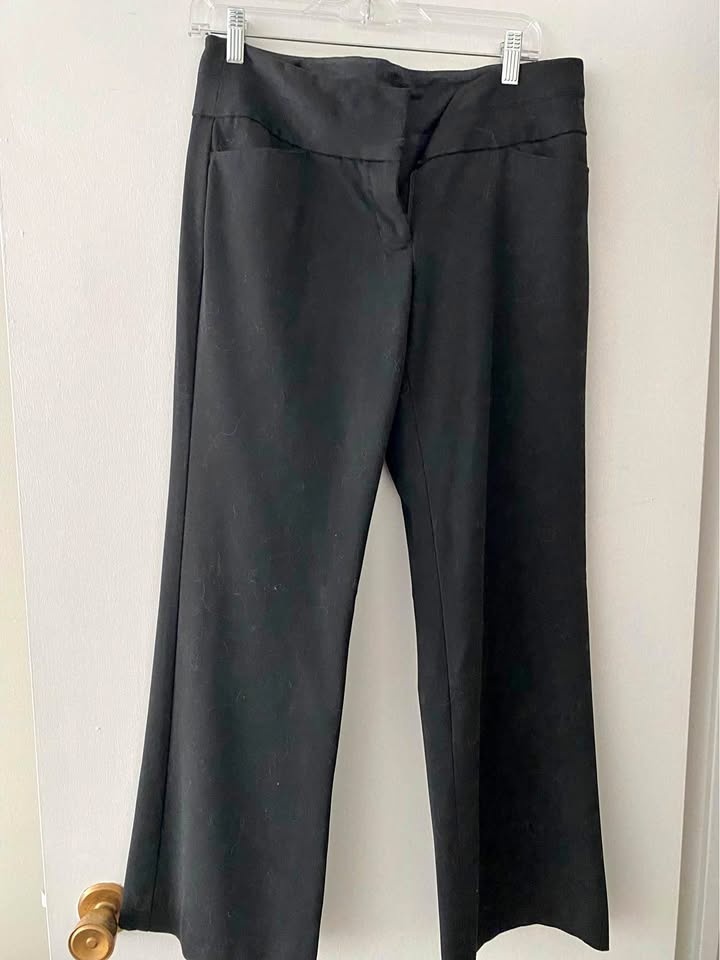 Express Women's Editor Pants - Black, Size 6 Regular