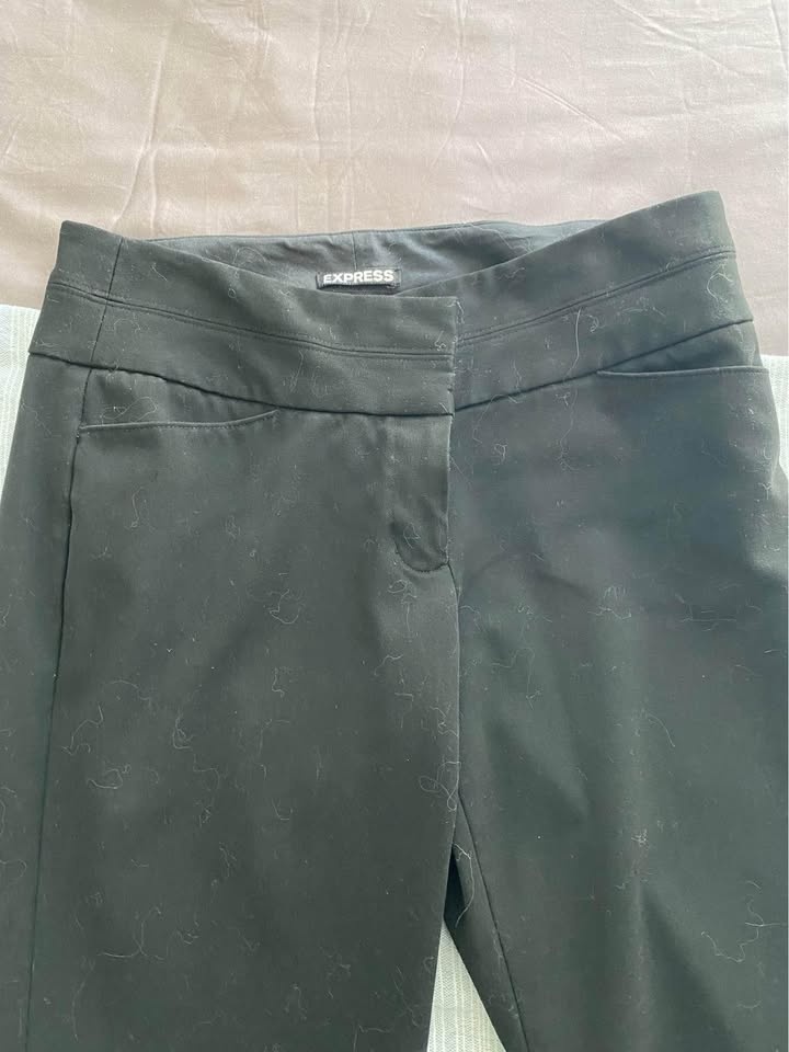 Express Women's Editor Pants - Black, Size 6 Regular - photo 5