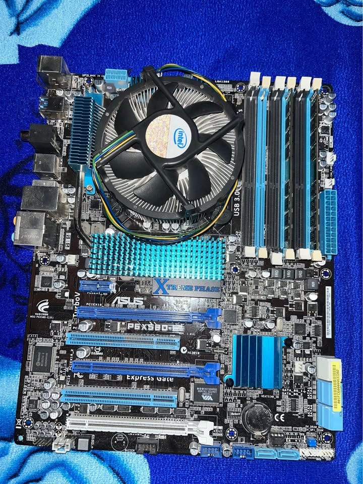 Xeon Motherboard Bundle - ASUS P6X58D-E, X5670 CPU, 16GB RAM - photo 2