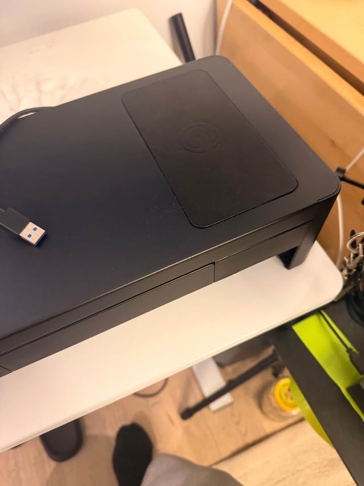 Like New 39” Desk Riser – USB Hub + Wireless Charger - photo 2