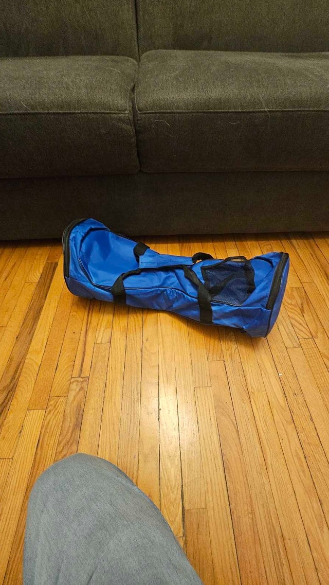 Used Red Hoverboard with Bluetooth and Lights