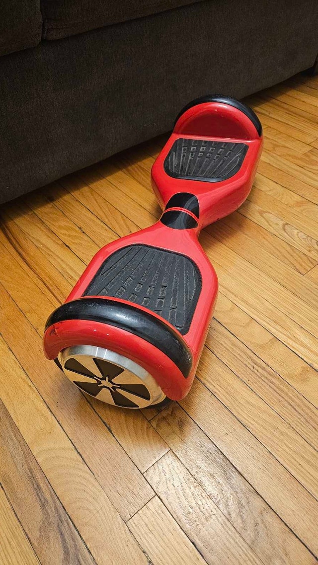 Used Red Hoverboard with Bluetooth and Lights - photo 3