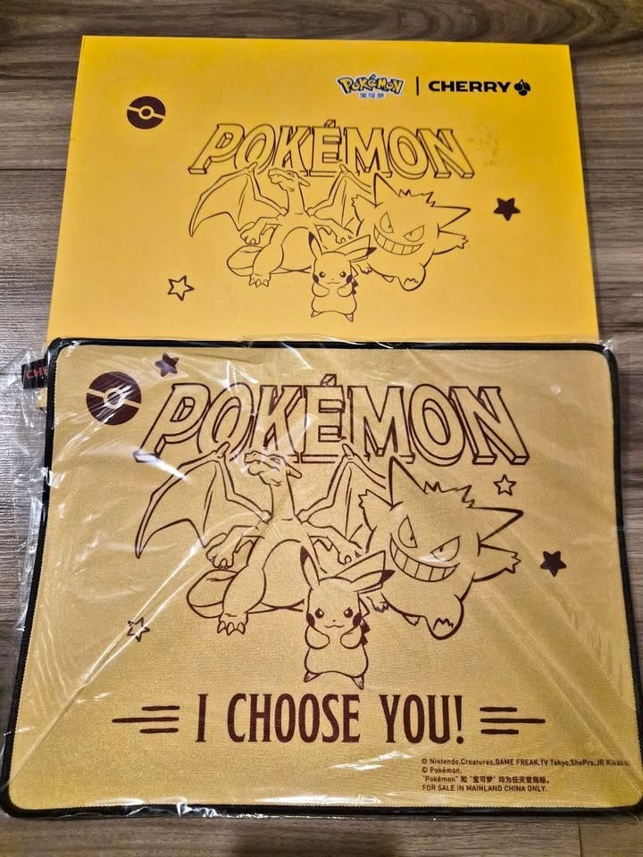 Cherry x Pokemon Mousepad - I Choose You Themed