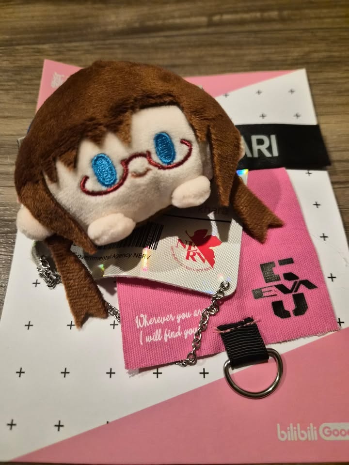 Official EVA Anime Bag Decor NERV Evangelion Maki Nuigurumi Badg - photo 3