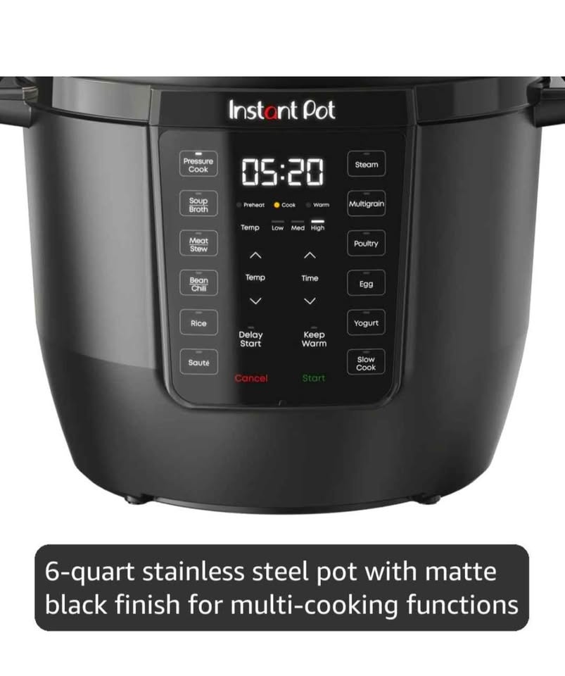 Instant Pot 6QT RIO 7-in-1 Multi-Cooker - photo 4