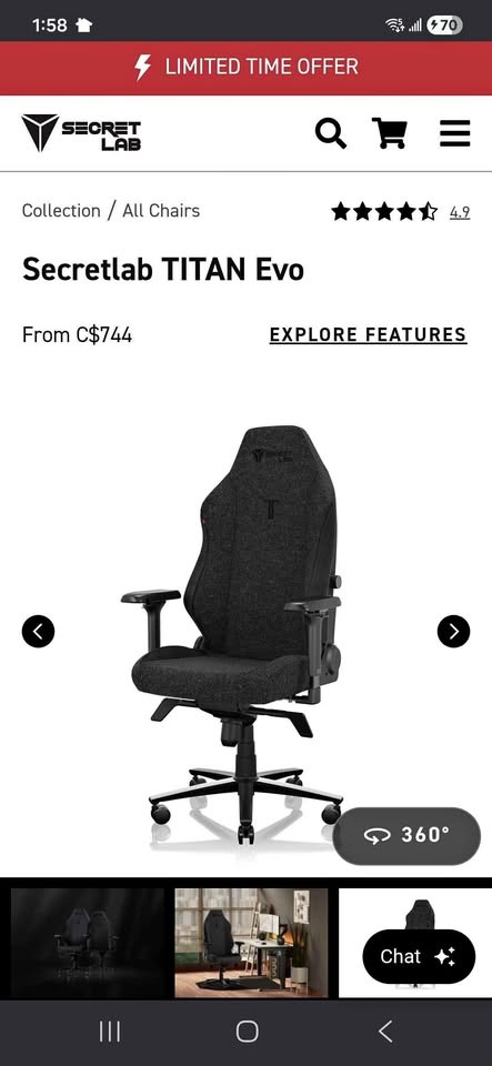 Secretlab Titan Evo - BNIB