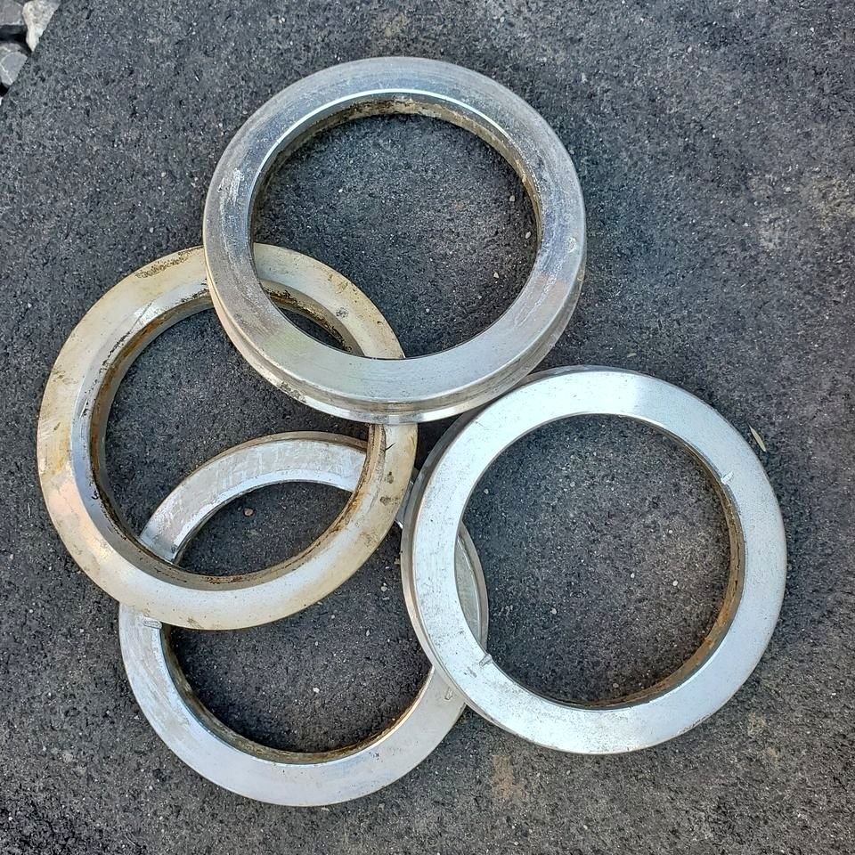 4 Aluminum Hub Rings 73.1 to 56.1