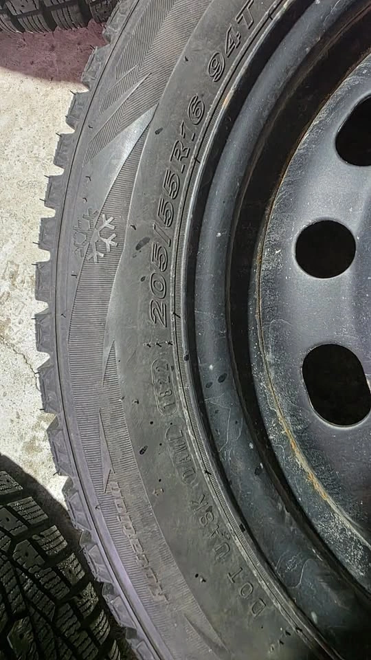 205/55/16 Ironman Winter Tires w/ Steel Rims - photo 4