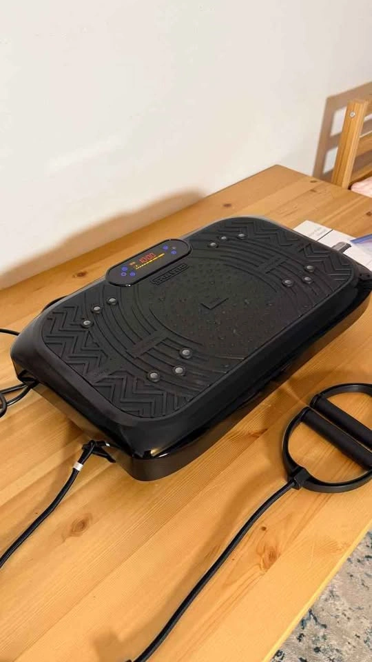 Vibration Plate Exercise Machine 199 Speed LED Bluetooth, New - photo 5