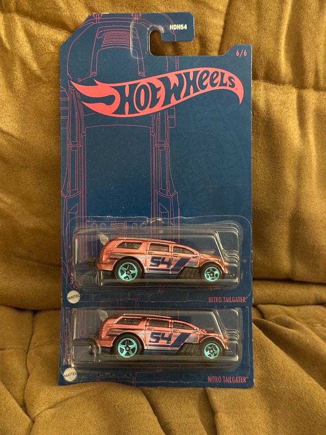 Hot Wheels Nitro Tailgater Chase Car lot