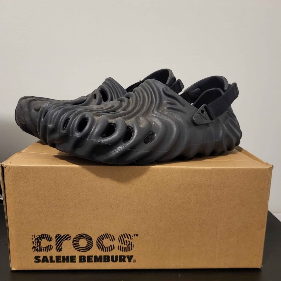 Black Salehe Bembury Crocs Pollex Clog
