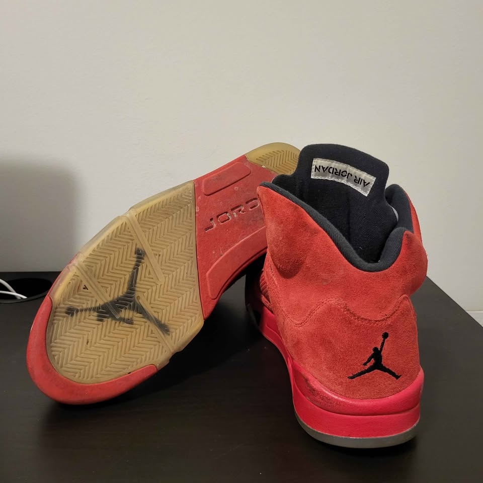 Jordan 5 Red Suede - photo 5