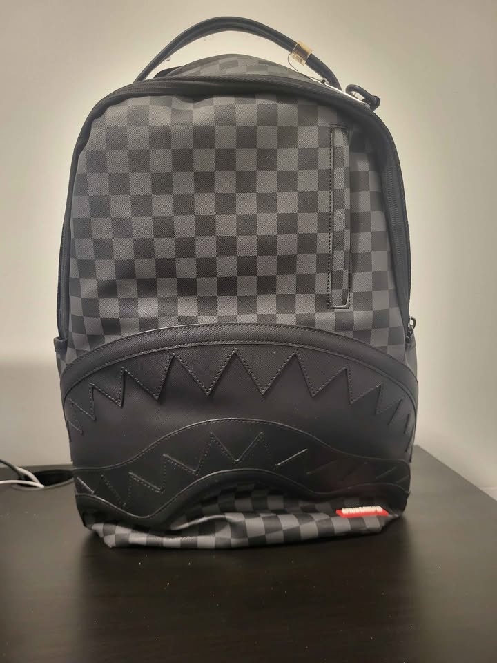 Sprayground Henney Black Checkered Backpack - photo 3
