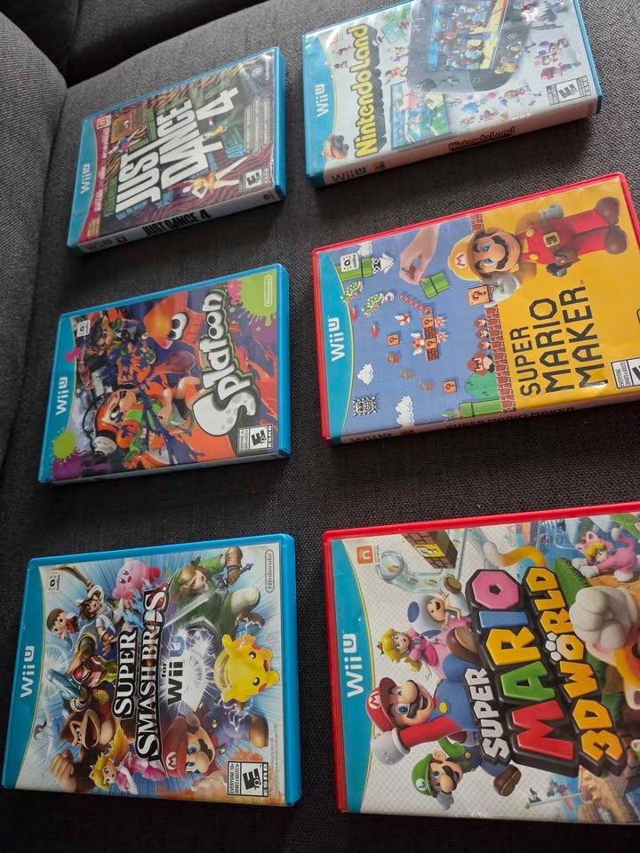 NINTENDO WII U GAME COLLECTION - (Mario, smash,splatoon) - photo 3