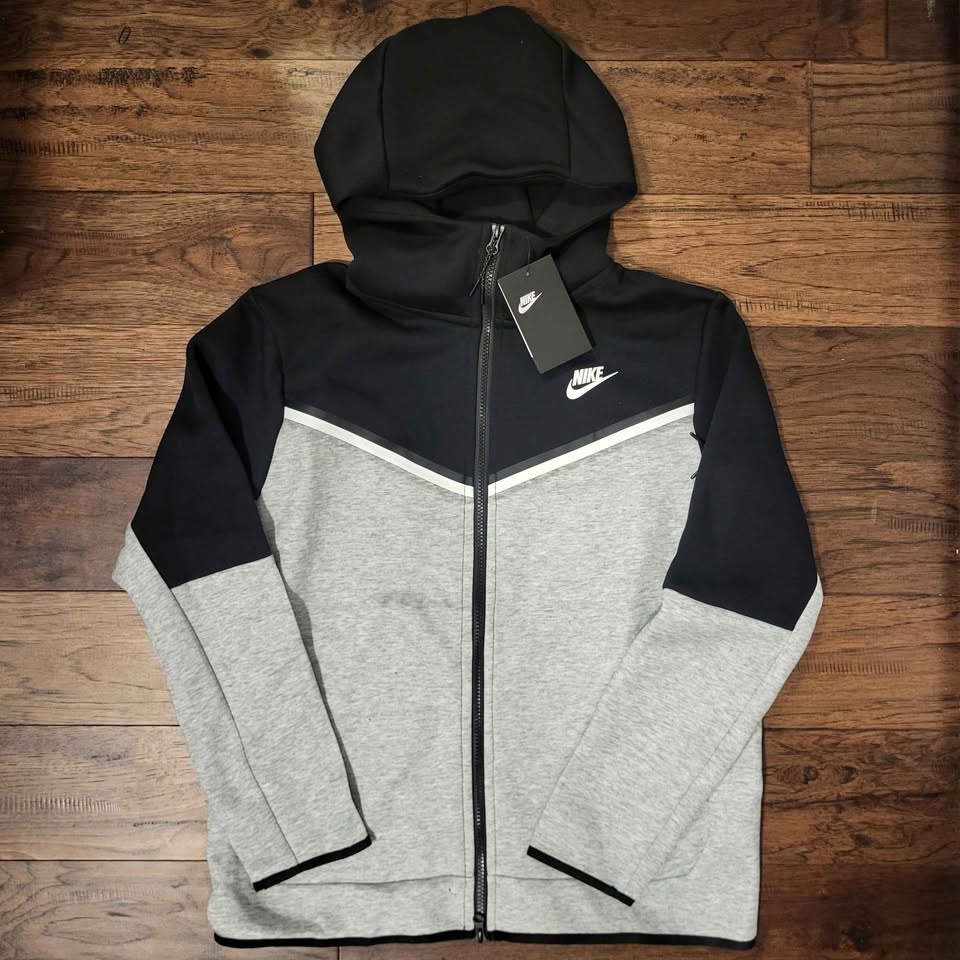 Black/Grey Nike Tech Tracksuit Size M - photo 2
