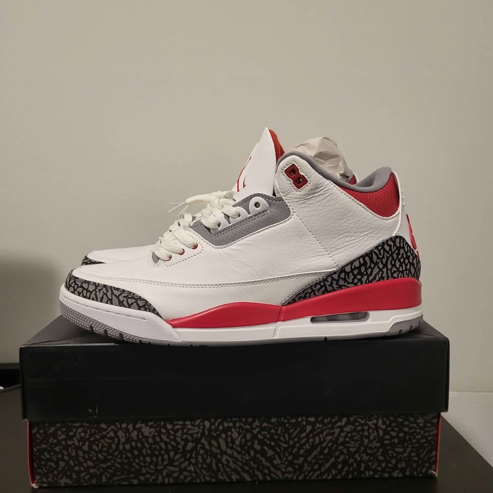 Jordan 3 Fire Red - photo 3