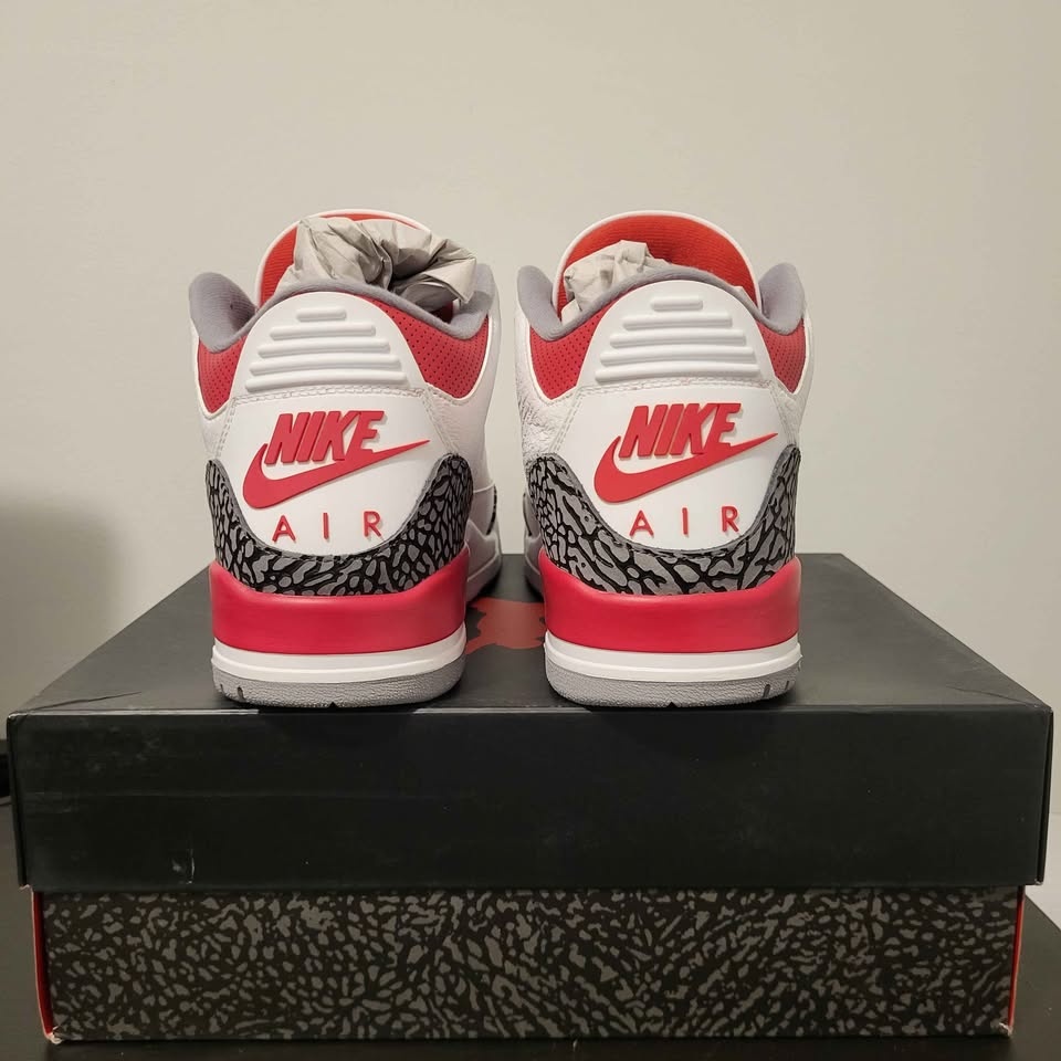 Jordan 3 Fire Red - photo 4