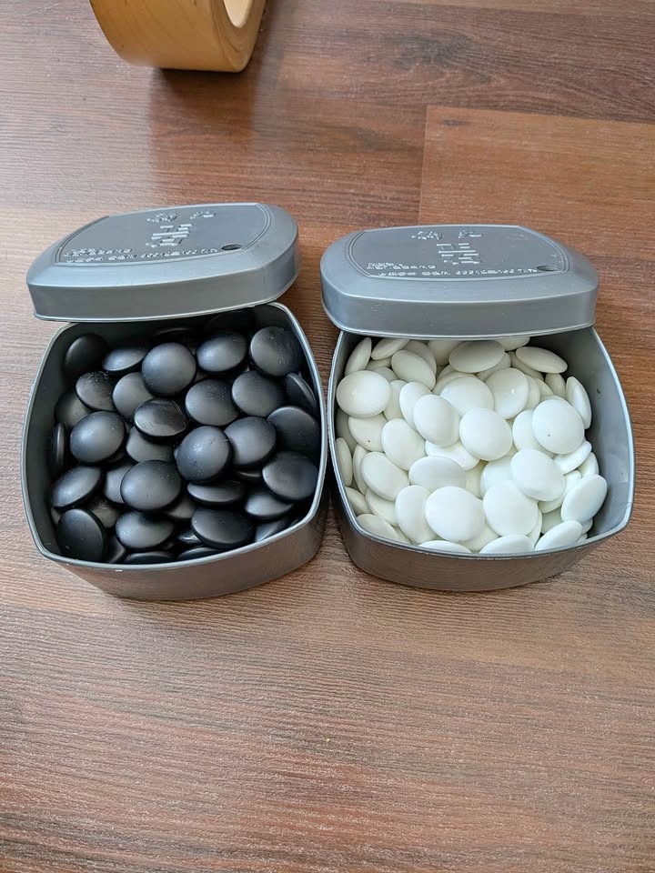 260 pcs BADUK stones (120 white, 140 black)