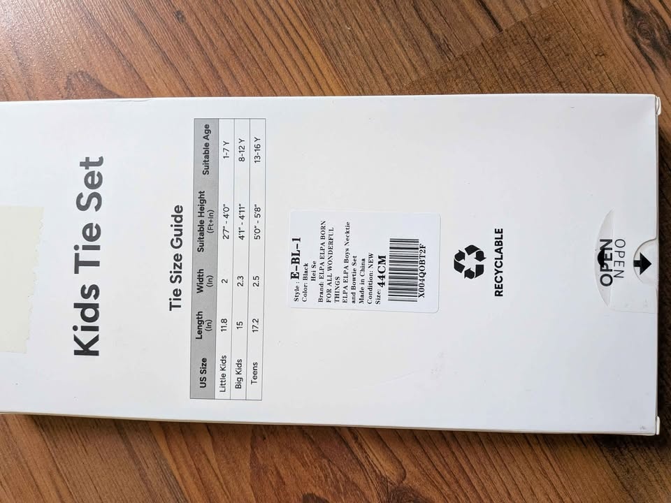 Brand new necktie and bow set for teens - photo 3